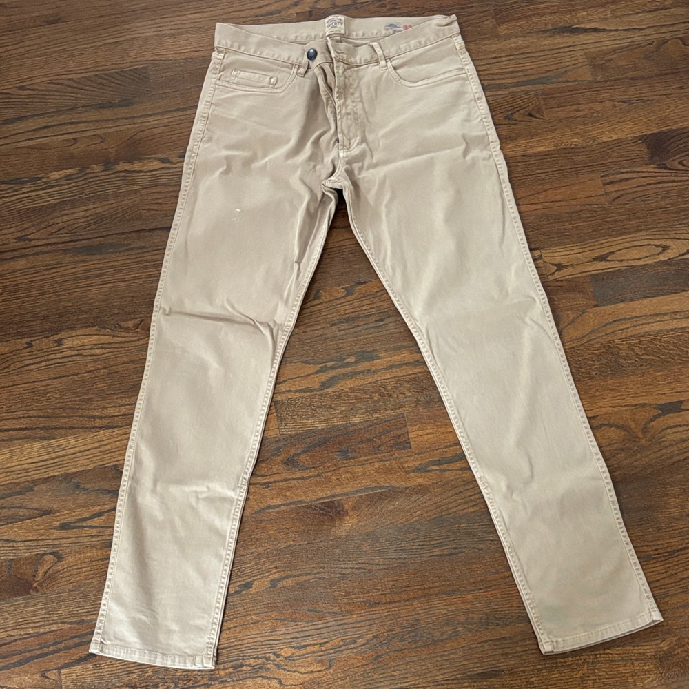 Beige Faherty Jeans